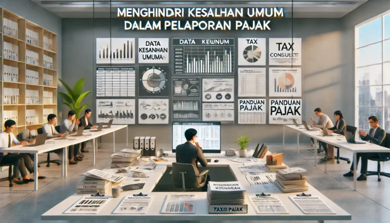 Menghindari Kesalahan Pelaporan Pajak yang Umum | SMR Jasa Konsultan Pajak Profesional Bekasi