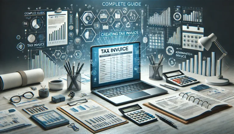 a laptop and calculator on a desk