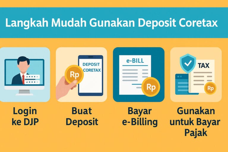 Langkah Mudah Gunakan Deposit Coretax