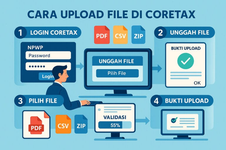 Cara Upload File di Coretax: Panduan Praktis Sesuai Aturan DJP