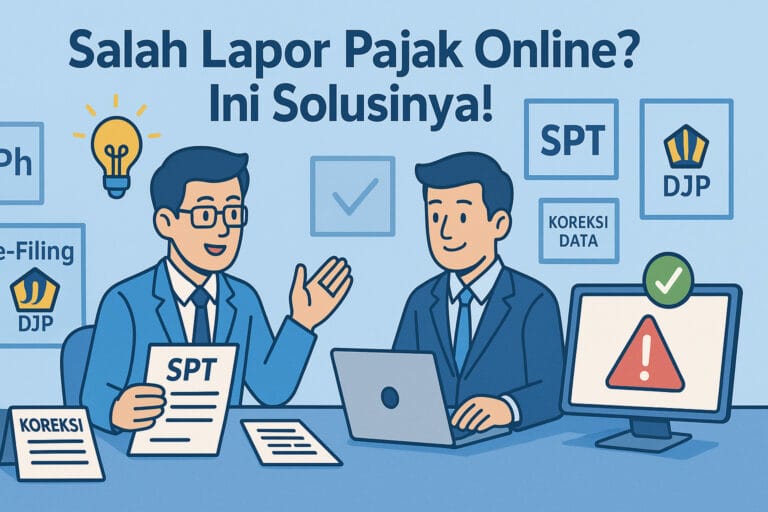Salah Lapor Pajak Online? Ini Solusinya!