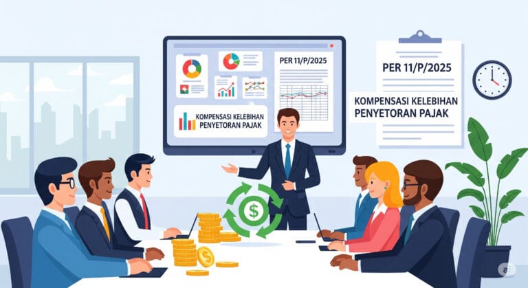 Kompensasi Kelebihan Penyetoran Pajak: Panduan Lengkap PER 11/P/2025 untuk Wajib Pajak