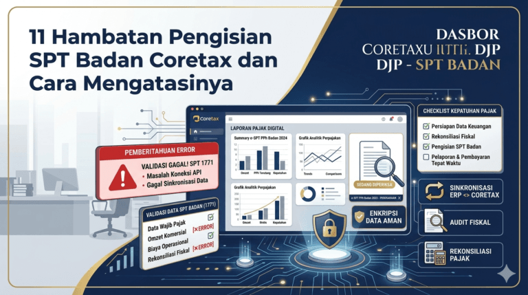 11 Hambatan Pengisian SPT Badan Coretax dan Cara Mengatasinya