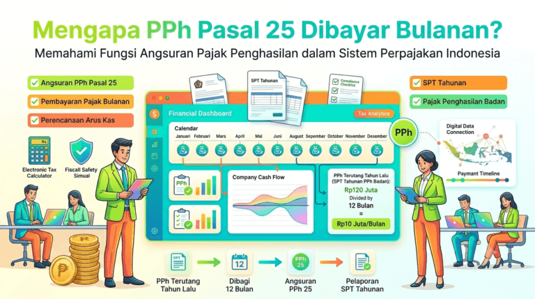 Mengapa PPh Pasal 25 Dibayar Bulanan Ini Penjelasannya