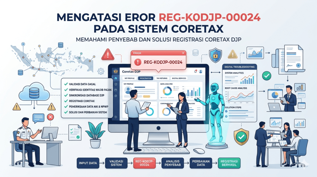 Mengatasi Eror REG-KODJP-00024 pada Sistem Coretax