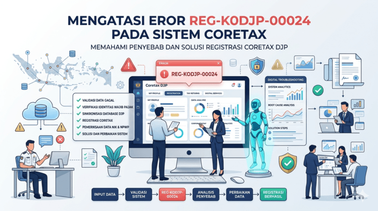 Mengatasi Eror REG-KODJP-00024 pada Sistem Coretax