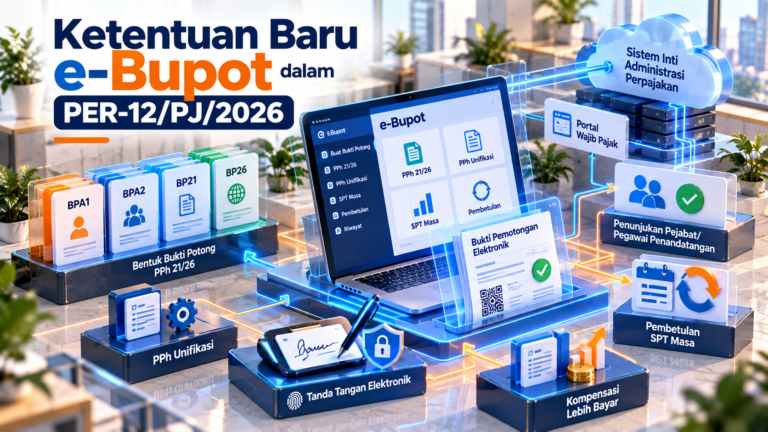 Ketentuan baru e-Bupot berdasarkan PER-12/PJ/2026